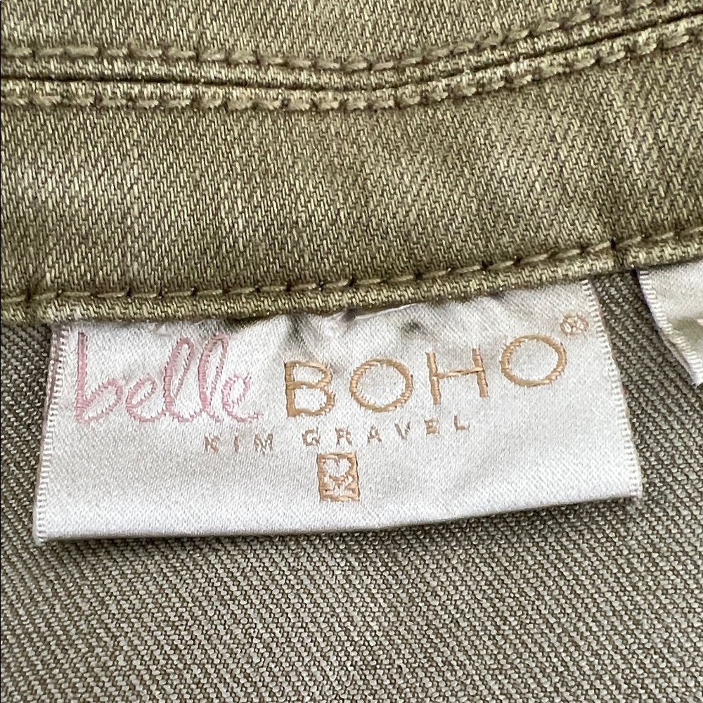 Belle Boho by Kim Gravel Vintage Style Ruffle Hem Jacket - Picture 2 of 9